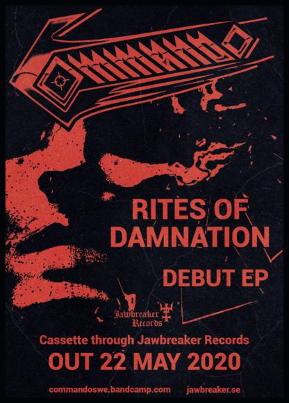 Commando – Rites of Damnation (Cassette) Jawbreaker Tapes Heavy Metal