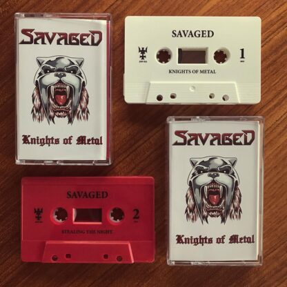 Savaged – Knights of Metal Jawbreaker Tapes Heavy Metal