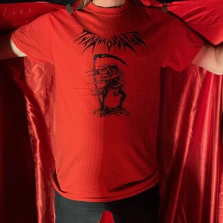 Tyrannosatan Red T-Shirt T-shirts Black Metal