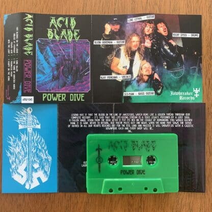 Acid Blade – Power Dive (Cassette) Jawbreaker Tapes Acid Blade