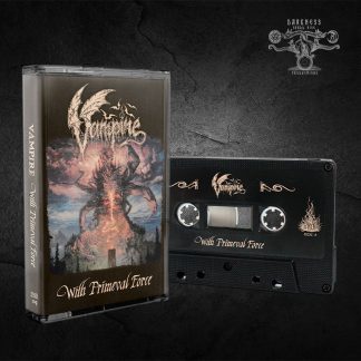Vampire – With Primeval Force (Cassette) Cassette Black/Thrash