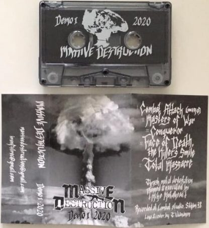 Massive Destruction – Demo 2020 (Cassette) Tapes Sweden