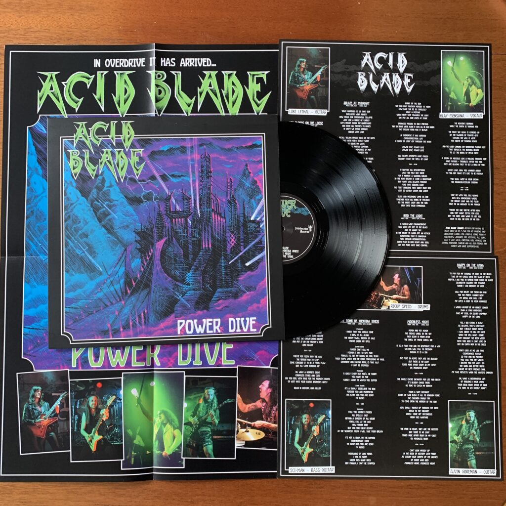 Acid Blade Power Dive Vinyl LP Jawbreaker Records 2