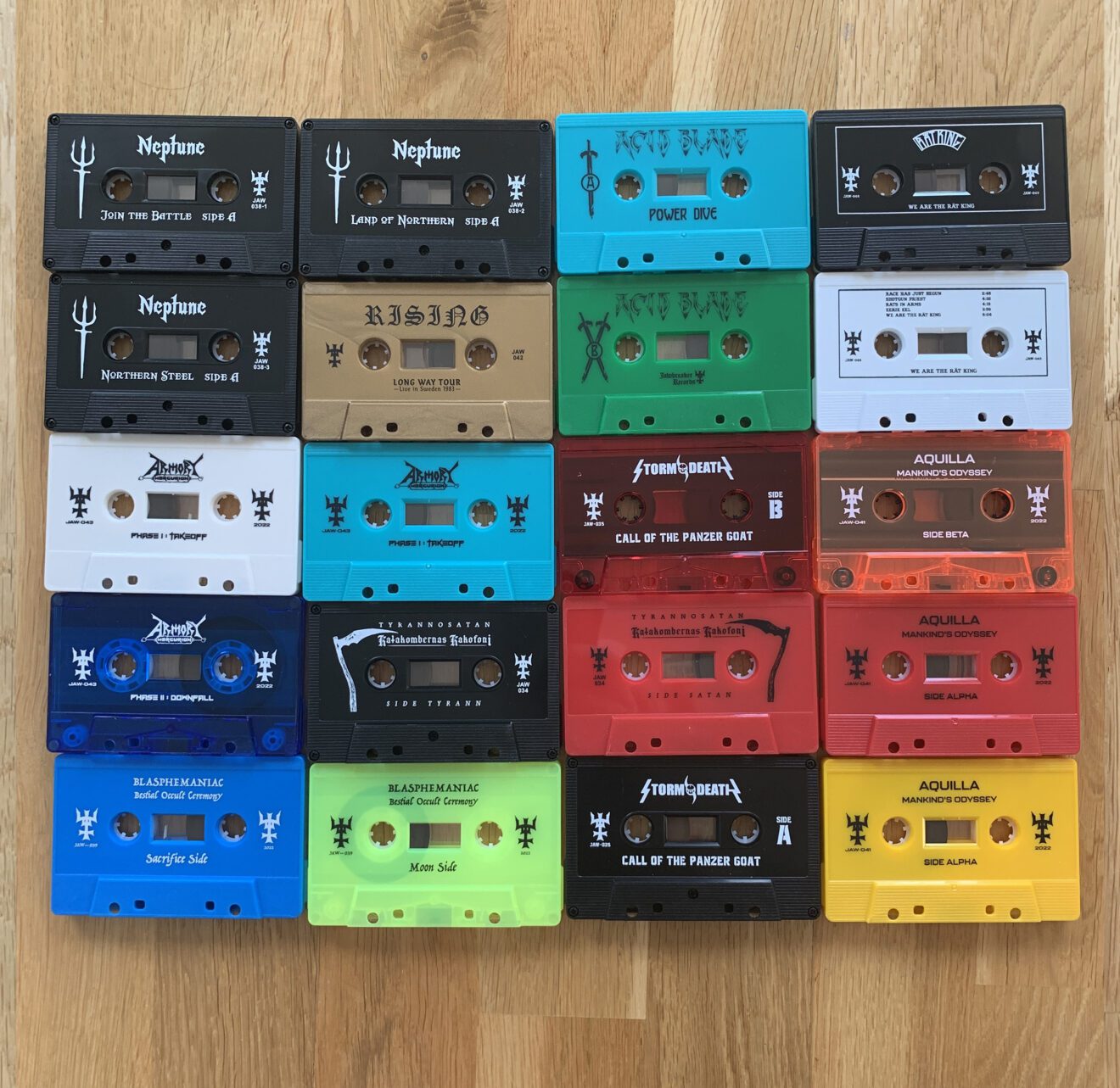 Jawbreaker Records Cassette Tape 2022 Heavy Metal Underground