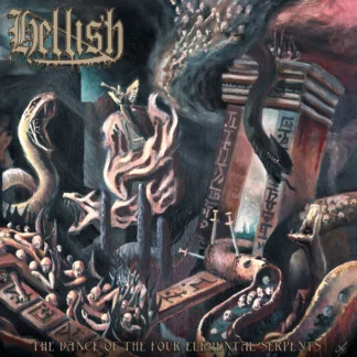 Hellish ‎– The Dance of the Four Elemental Serpents (LP) LP Black/Thrash
