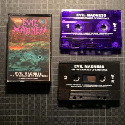Evil Madness – The Irrelevance of Existence (Cassette) Jawbreaker Tapes Chile