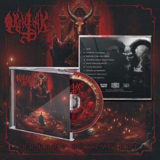Okrütnik – Legion Antychrysta (CD) CD Black/Speed Metal