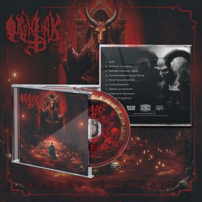 Okrütnik – Krwawy Pontyfikat (CD) CD Black/Speed Metal