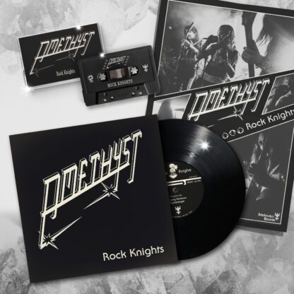 Amethyst – Rock Knights (Black Knights edition) – Cassette pre-order Jawbreaker Tapes Amethyst