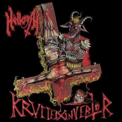 Hellcrash – Krvcifix Invertör (LP) LP Black/Speed Metal