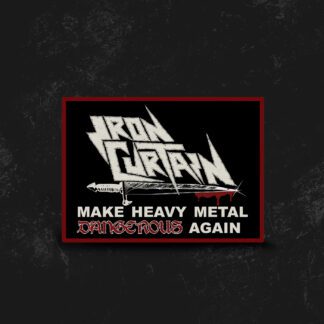 Iron Curtain Patch Patches Heavy Metal